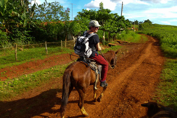 Paard rijden in Vinales 