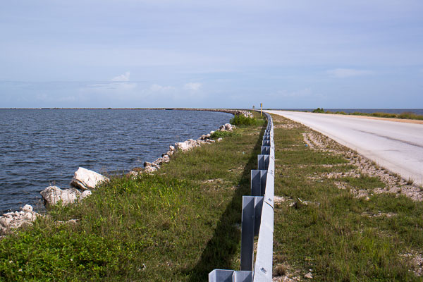 Cayo las Brujas: Pedraplén