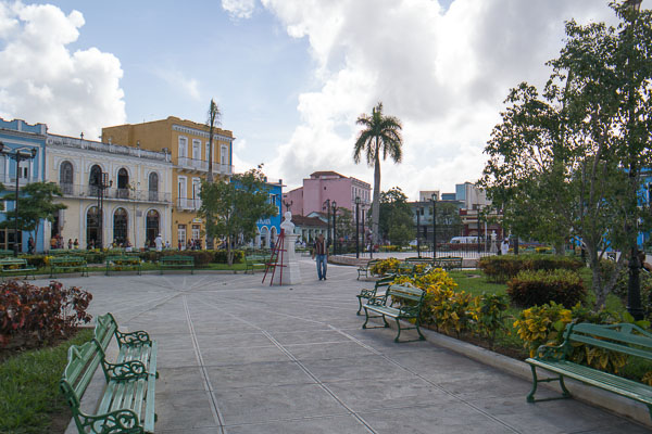 Sancti Spiritus: parque Seeaffín Sánchez