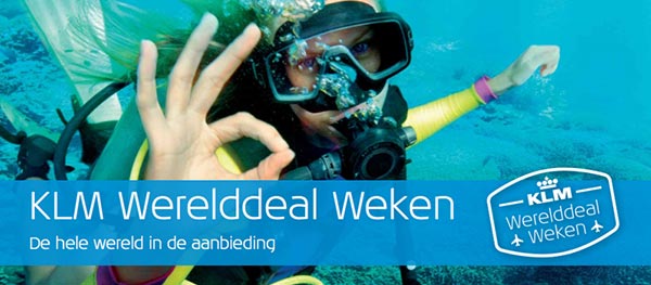 KLM werelddeal weken