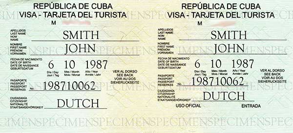 visa cuba